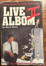 RARE-“Live Albom II” By Mitch Albom - SIGNED By MITCH ALBOM and ERNIE HARWELL!