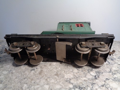 1926-40 VINTAGE LIONEL STANDARD GAUGE #219 CRANE CAR MISSING INTERNAL MECHANISM - Picture 6 of 11