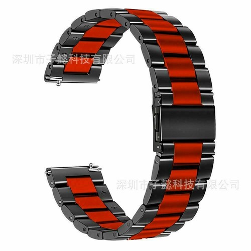 22mm Stainless Steel Strap Watch Band 