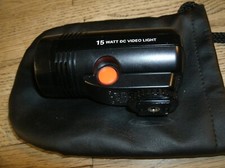 Philips 15W DC Rechargeable Video Photo Camera Light V80131BK01