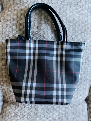 【BURBERRY】１名様限定！lady's チェック柄 トートバッグ BURBERRY】バーバリー『チェック柄 トートバッグ』3741175