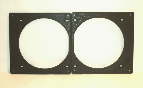 240mm Radiator +2x 120mm Fans to 2x 140mm Fan Slots Mounting Bracket Adapter Mod - Afbeelding 8 van 9