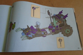 Lego NEXO Knights #70349 "Ruina's Lock & Rolle" Instructions ONLY!!!! MANUAL