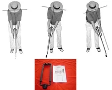 NEW Medicus GOLF Training Aid--Dual-handle Putter trainer---Swing Path Trainer 