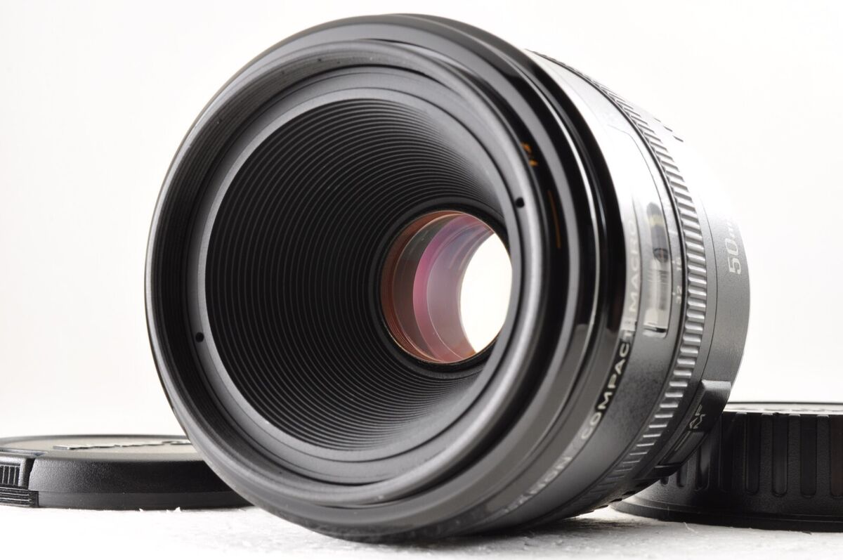 Canon EF 50mm f/2.5 Compact Macro AF Lens Near Mint +5 From Canon EF 50mm f/2.5 Compact Macro AF Lens Near Mint +5 From