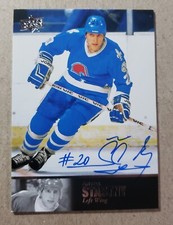 2020-21 Ultimate Collection Anton Stastny Auto Quebec Nordiques Autograph