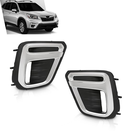 1Pair Front Fog Light Trim Bezel LH RH For Subaru Forester 2019-2021 - Bild 3 von 8