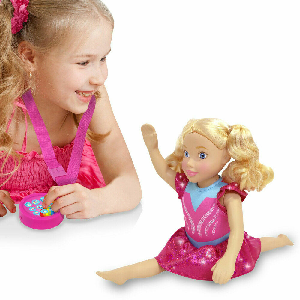 Gymnast Doll Electronic Poseable Remote Control with Music