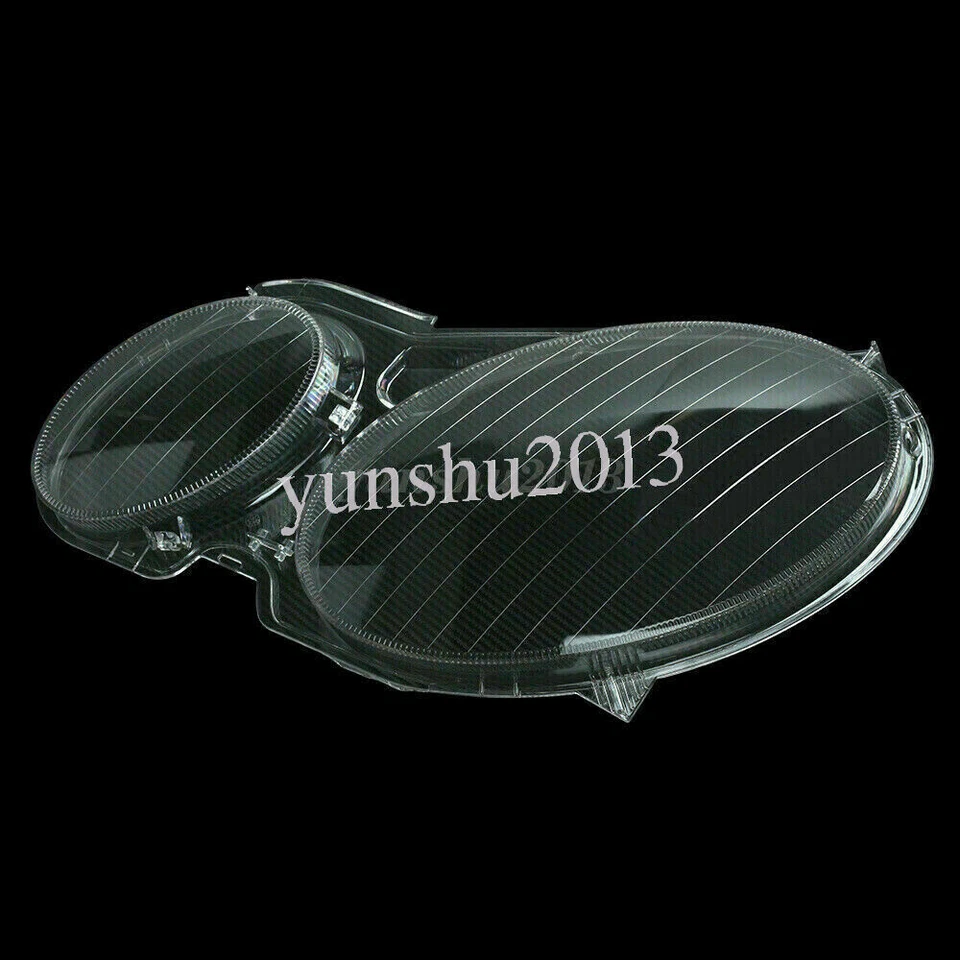 一对车头灯镜头盖透明灯罩适用于 2002 - 08 MERCEDES BENZ E 级 W211 — 第 3/4 张图片