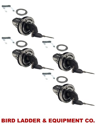 4 Pack) Weather Guard 7748-4PK Truck Tool Box Replacement Locks