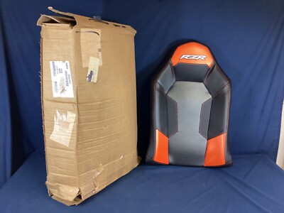 Orange Razor Seats Polaris RZR XP 1000 ASM Seat Back Black/Orange Madness | 2685967 ...