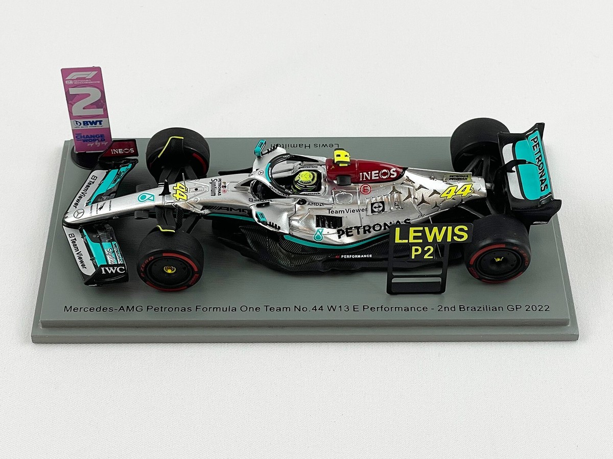 SPARK 1/43 メルセデス F1 W13 ラッセル 2022 ※ボード類無 2022 Mercedes F1 W13 #63 George Russell Belgium Special