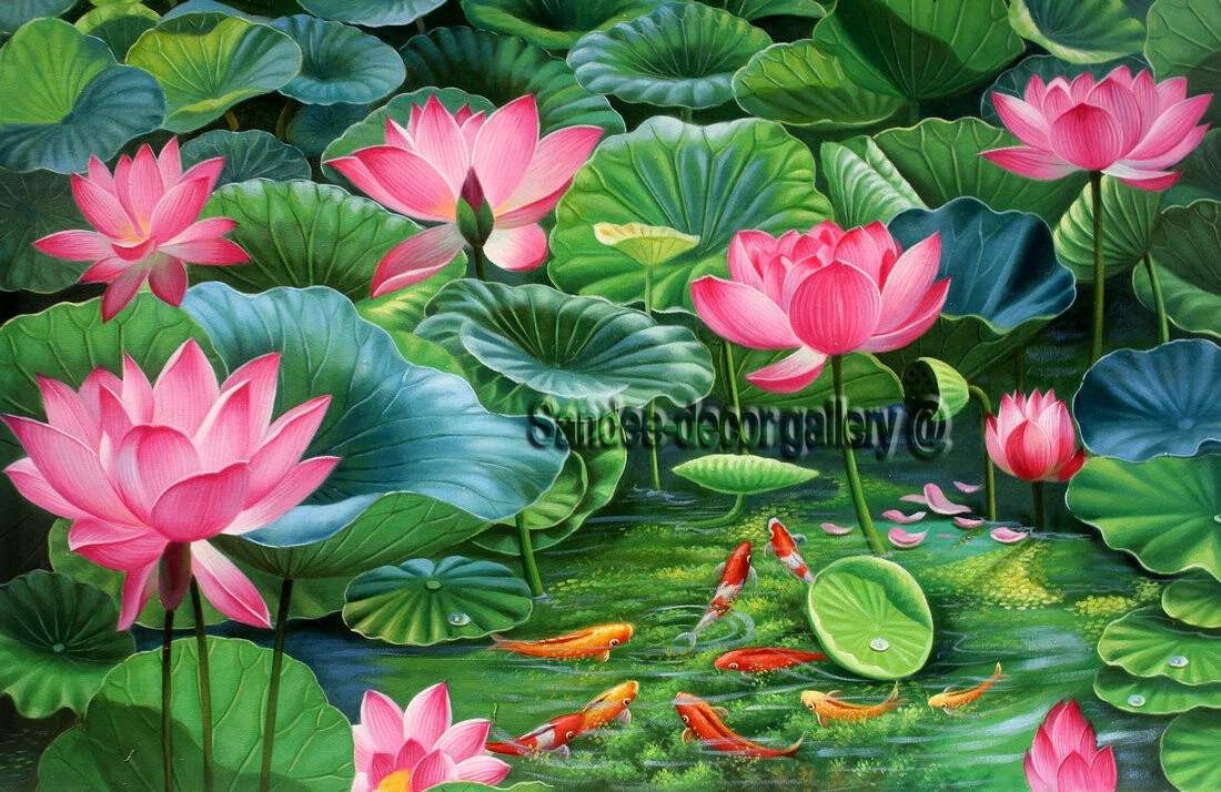 Lotus Flower Decoration