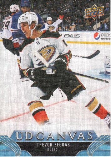 2023-24 Upper Deck Hockey UD Canvas #C121 Trevor Zegras