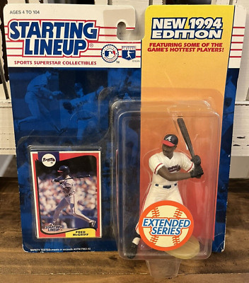 Kenner Starting Lineup SLU 1994 Extended Series Atlanta Braves Fred McGriff MOC