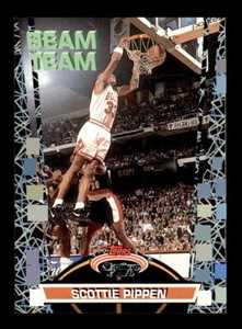 1992-93 Stadium Club #5 Scottie Pippen Beam Team Members Only