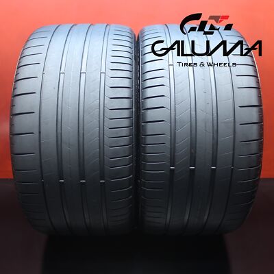 2X Tires Pirelli P Zero PZ4 305/30/21 305/30ZR21 3053021 100Y NA1 PORSCHE #68328