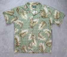 Men's Vintage Island Aloha Wear Button Up Short Sleeve Hawaiian Shirt