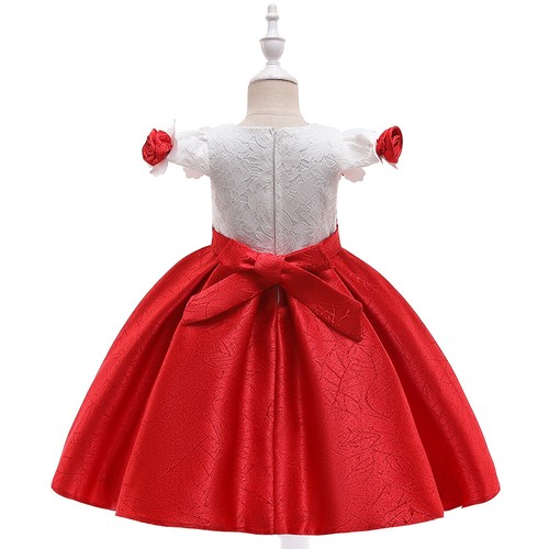 Girl's Flower Unicorn Gown Tutu Dress Wedding Events Princess Halloween Party - Picture 28 of 39