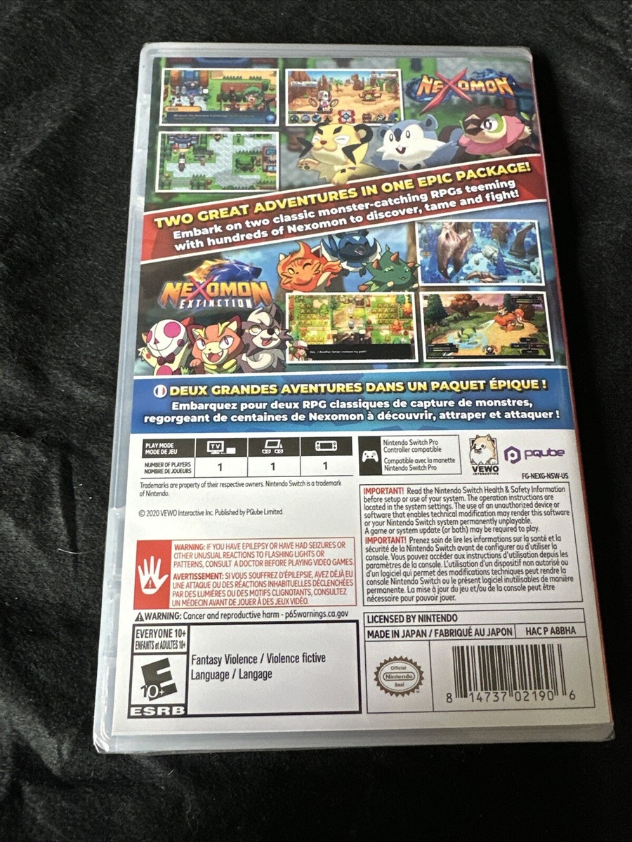Nexomon + Nexomon: Extinction - Complete Collection (2022 Nexomon + Nexomon: Extinction - Complete Collection (2022