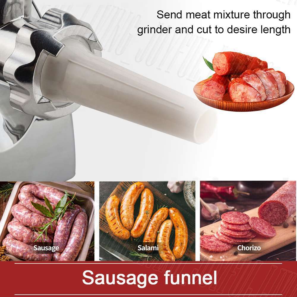 2800W Mincer Electric Meat Grinder Sausage Stuffer Sausage Filler Kibbe