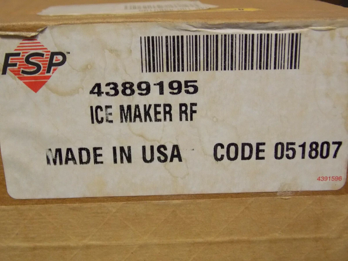 Kenmore 4389195 Refrigerator Ice Maker Assembly - NEW | eBay 