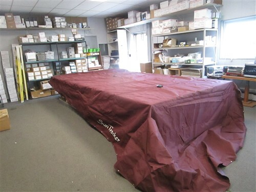 SUN TRACKER PARTY BARGE 220 REGENCY (2012) DOWCO 33797-12 PONTOON COVER BOAT - Picture 1 of 12