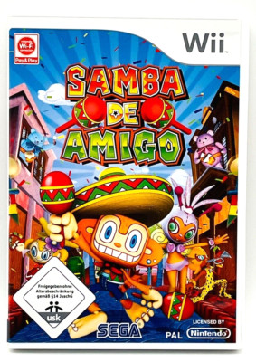 Samba de Amigo Nintendo Wii OVP Anleitung