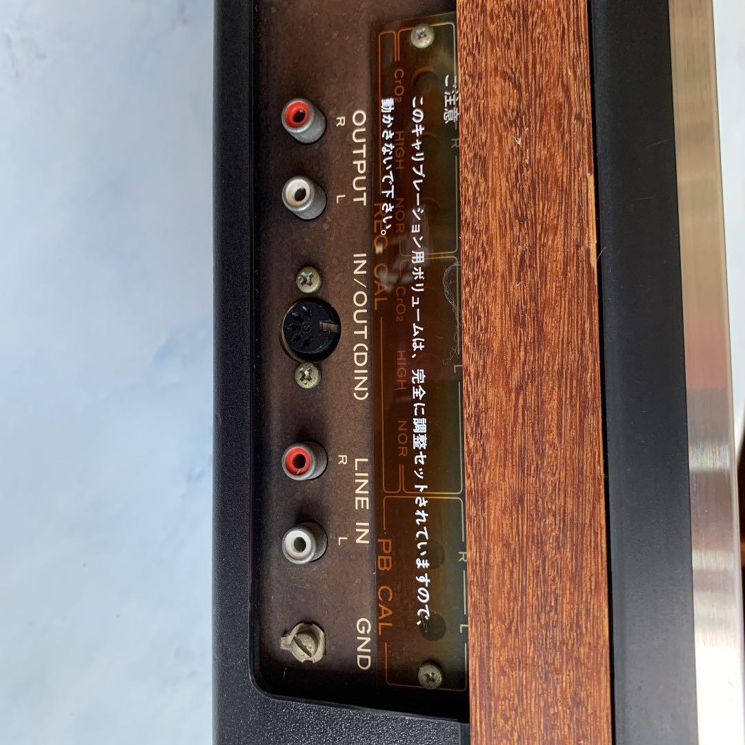 TEACカセットデッキ　A－360  取り扱い説明書付き TEAC A-360 Cassette Deck Junk and Parts with Instruction