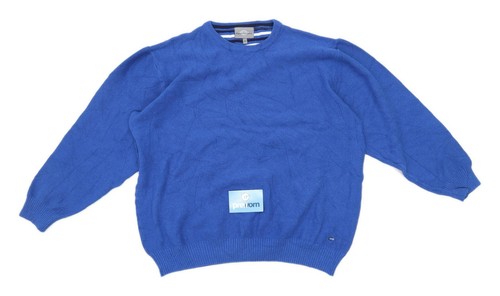 Peter Gribby Mens Size 2XL Cotton Blue 