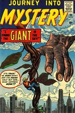Journey Into Mystery 55 Comic Book Cover Art Giclee Reproduction on Canvas