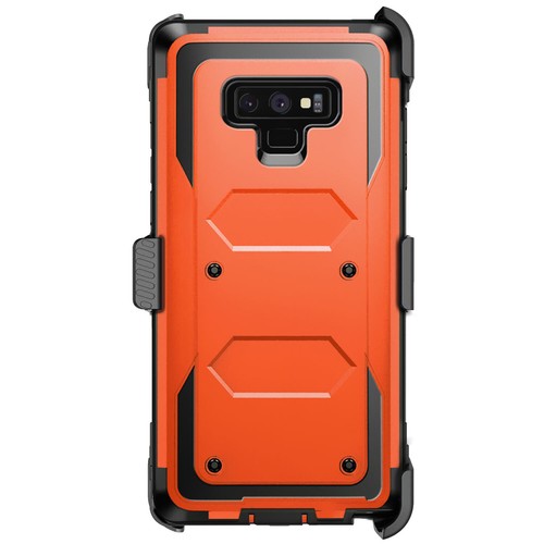 Custodia fondina clip doppio strato resistente agli urti per Samsung Galaxy Note 9 - Foto 9 di 72