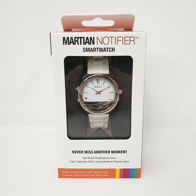 Martian Watches Notifier Smartwatch Black Watch MN200BBB for sale online | eBay