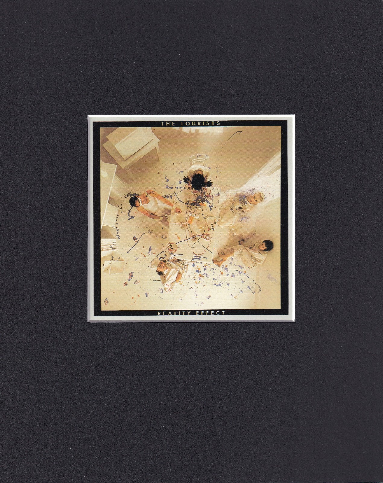 8X10" Matted Print Album Art Picture: The Tourists, Reality Effect