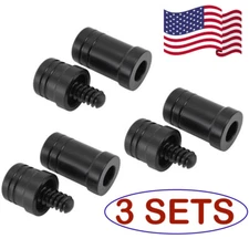 6Pcs Durable Joint Protectors For Billiard Pool Cues Stick / 5/16x18 Joint