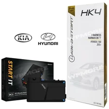 iDatastart ADS THR HK4 + FT-DC3-LC REMOTE START KIT For 2015 & up Hyundai / KIA 