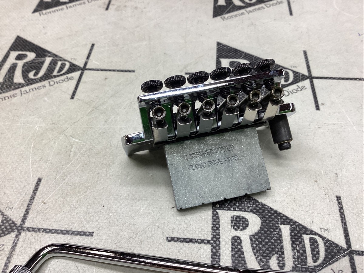 Peavey Licensed Floyd Rose Tremolo Bridge Vibrato Locking Chrome
