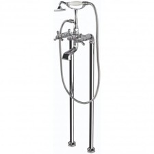 RAK Washington Traditional Bathroom Taps Chrome Mono Basin Bath Filler Shower