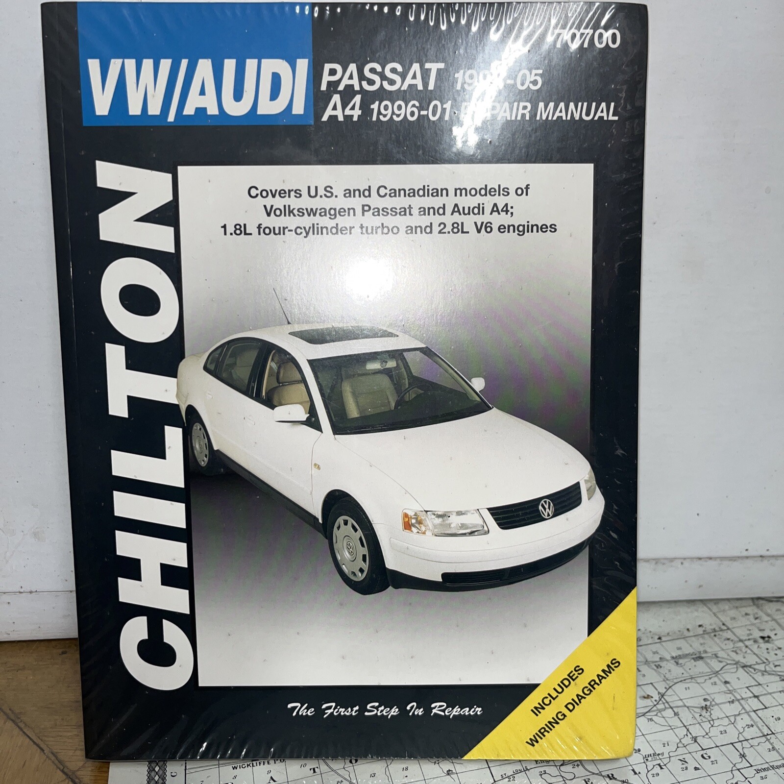 Vtg Automotive Chilton Car Repair Manual VW Audi Passat 19982005