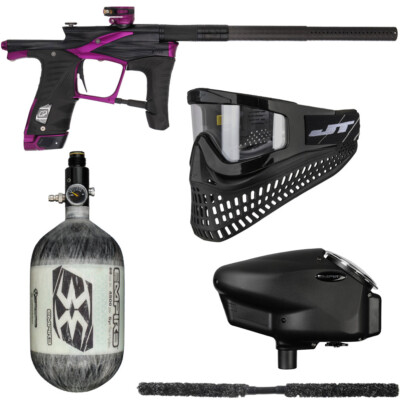 PLANET ECLIPSE EGO LV1.6 INSANE PAINTBALL GUN PACKAGE KIT- AMETHYST - W/ 68/4500