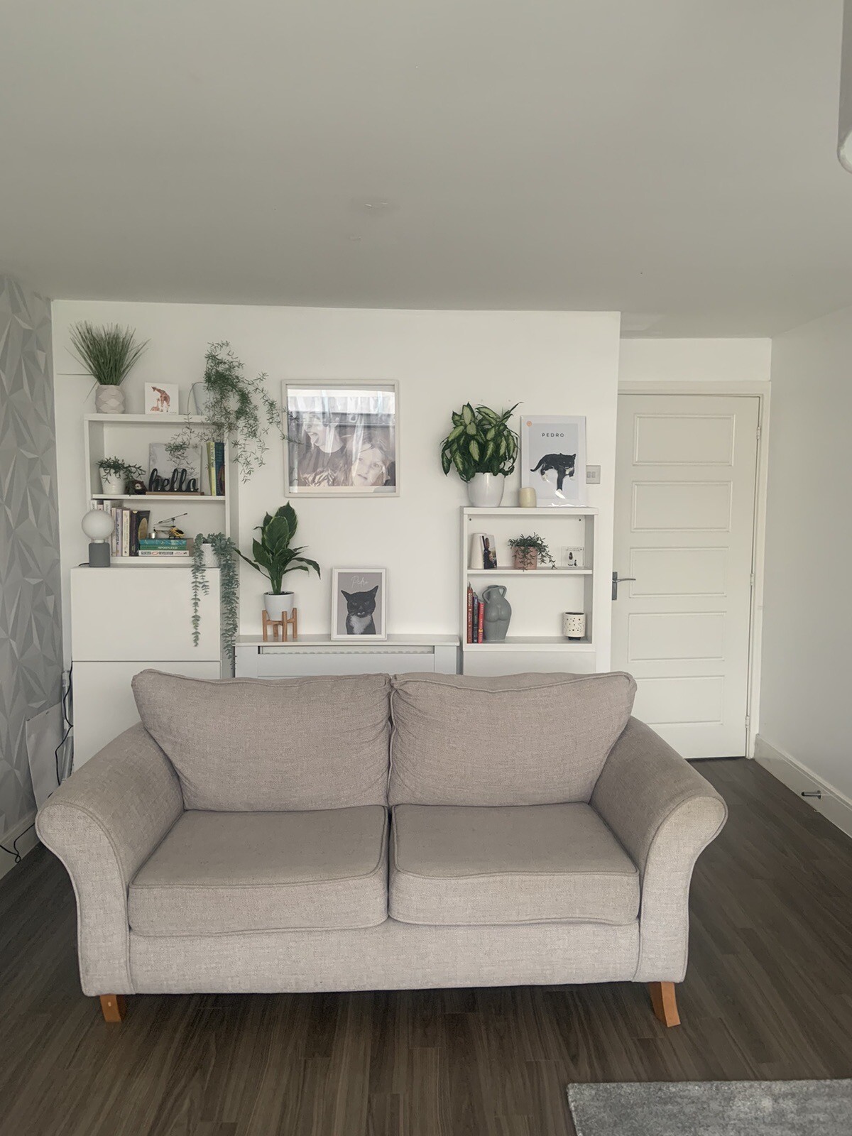 Grey Corner Sofa And 2 Seater Sofa Crawley eBay