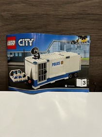 LEGO CITY: Mobile Command Center Police Truck/Trailer Set #60139 w/Instructions