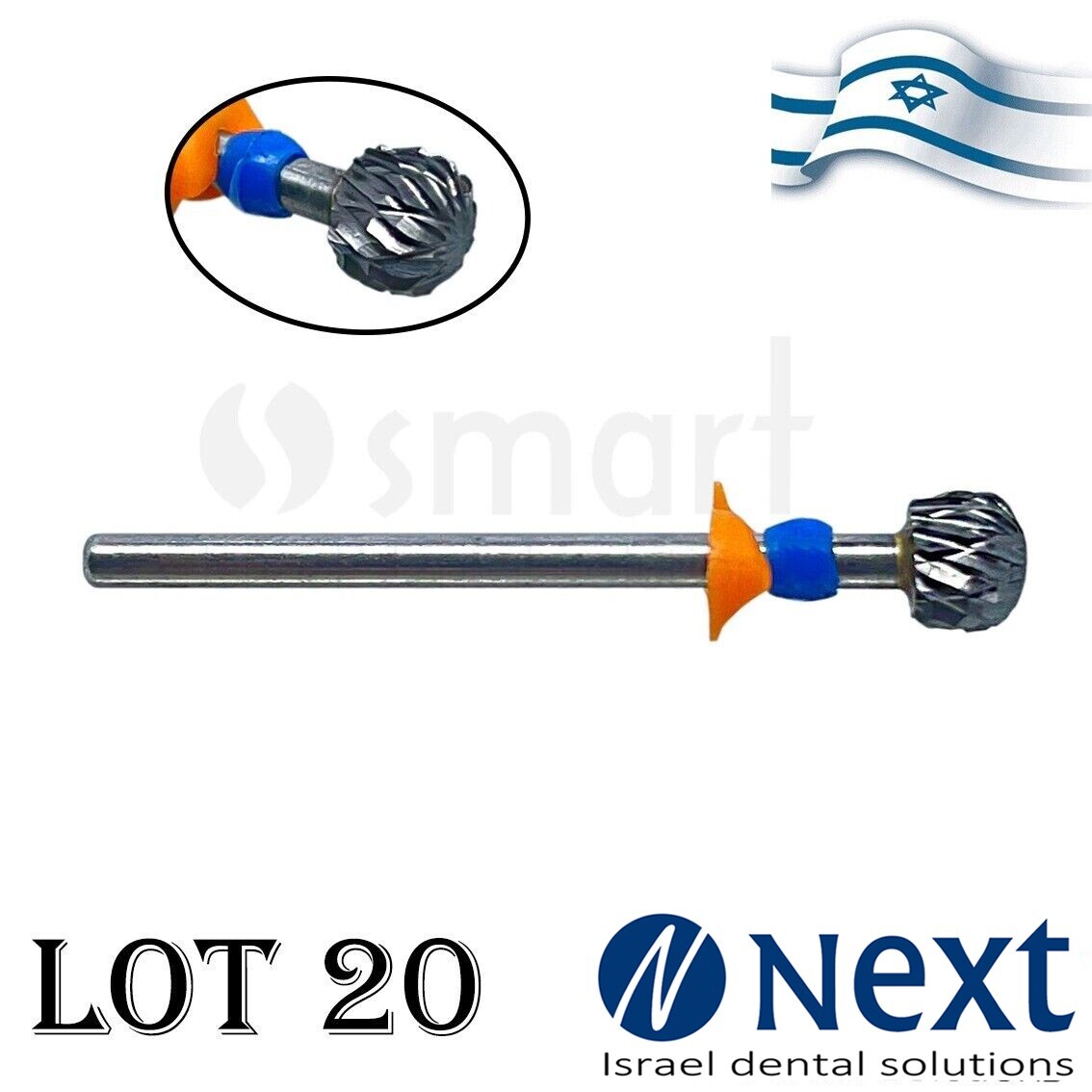 Carburo Di Carburo Di Tungsteno Dentale Frese Per Chirurgico - Foto 8