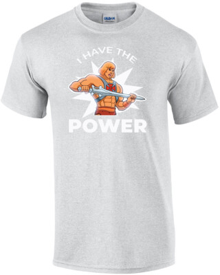 #ad #ad HE Man I Have The Power 80#x27;s He Man T Shirt $19.99