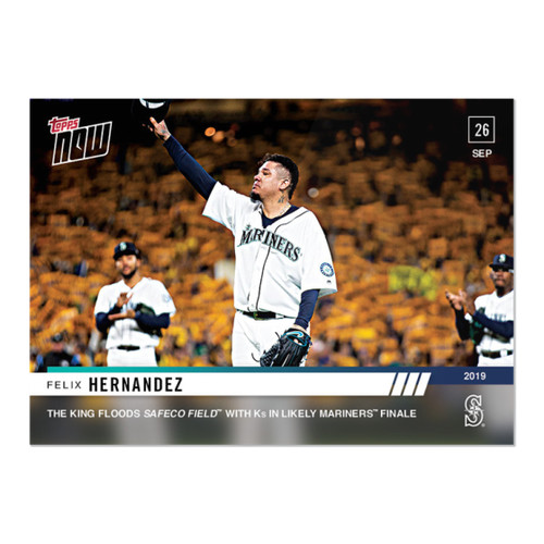 2019 Topps Now 904 Félix Hernández