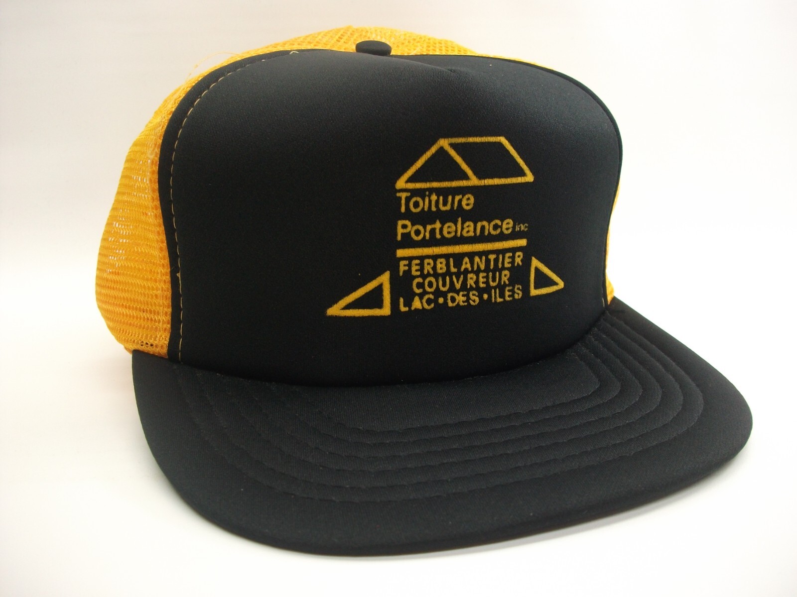 Toiture Portelance French Francais Hat Vintage Black … Gem