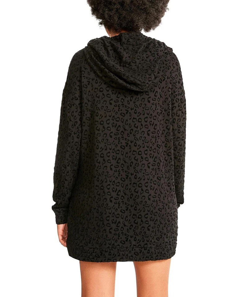 Vestido con Capucha BB Dakota by Steve Madden Negro Punto Dulce L132404 Talla Mediana Foto 3 de 3