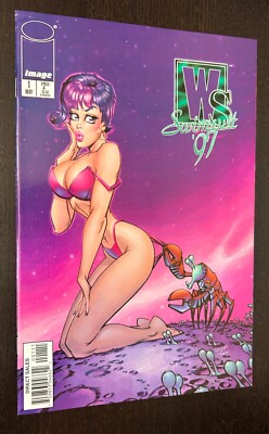 WILDSTORM SWIMSUIT #1 (Comics 1997) -- Joe Chiodo GGA -- VF/NM (B)