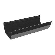 UPVC Gutter Square Line 114mm FloPlast Plastic Guttering Rainwater Square Pipe