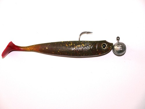Lieblingsköder 10cm Avec Bkk-Jig En 10g,12g &14g Monté Sandre Perche Softbait - Photo 46/55